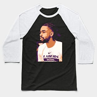 Dangelo Russell Vector Art Baseball T-Shirt